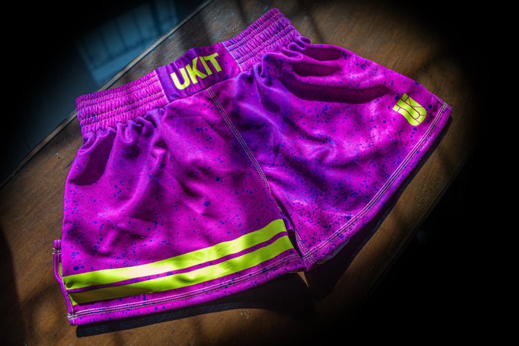 ELECTRIC PLUM SHORTS