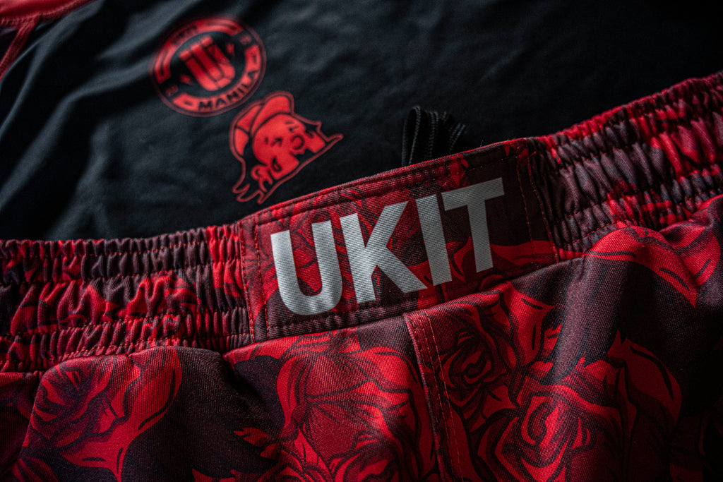 UKIT x NUTCASE ROSE GRAPPLING SHORTS