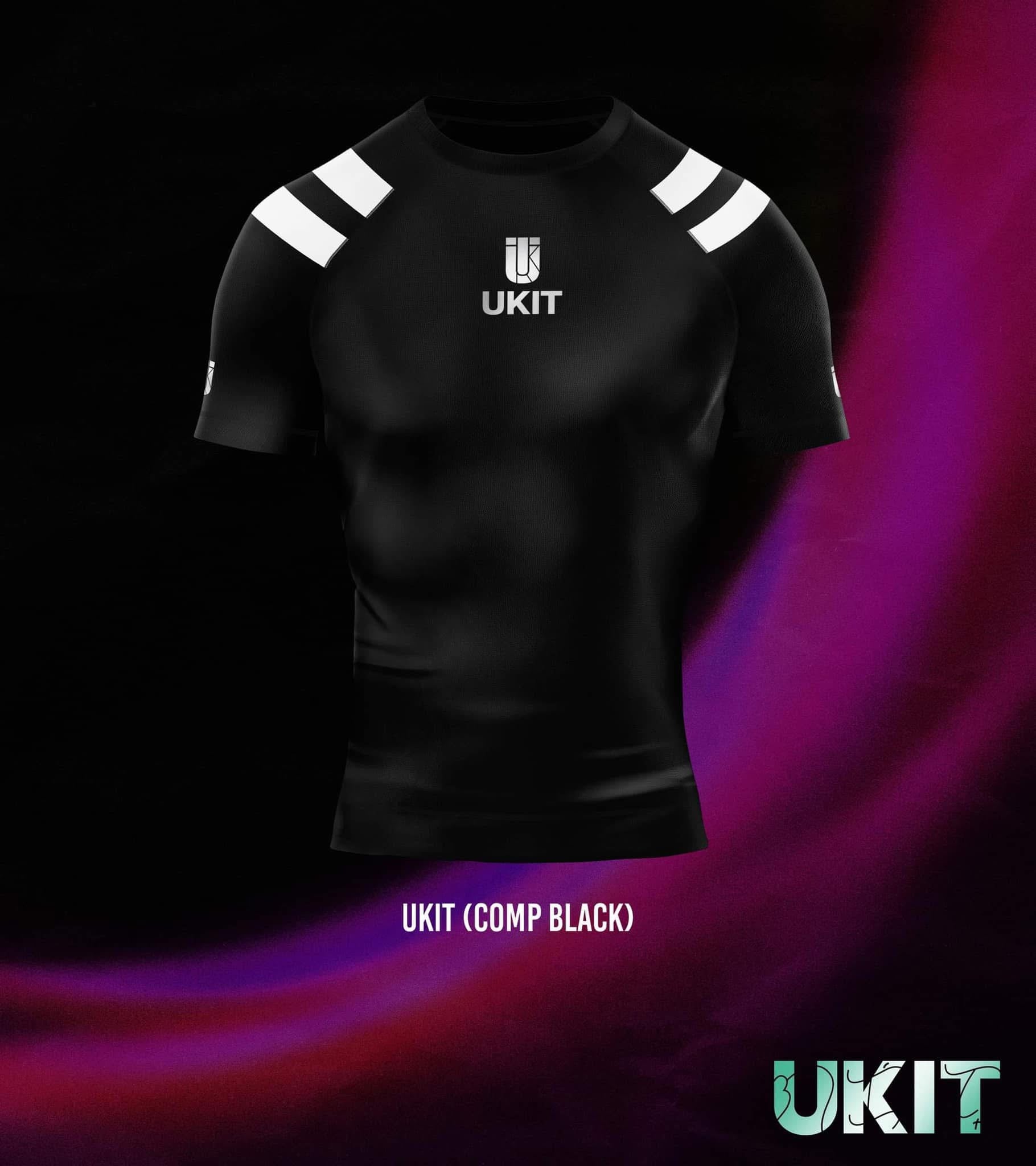 KIDS OTS BLACK RASHGUARD