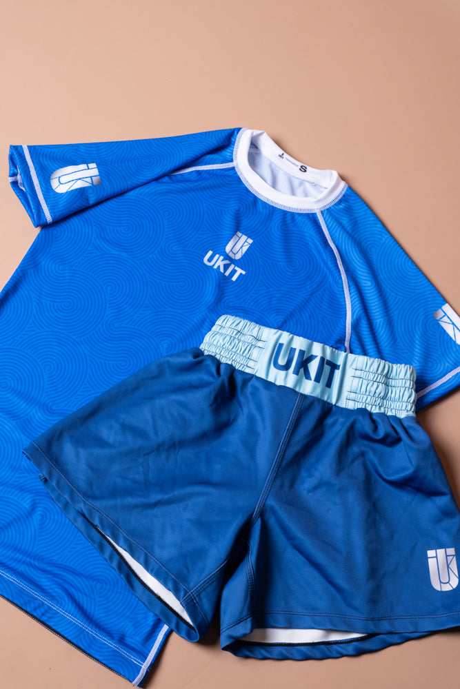 BLUE FLOW RASHGUARD