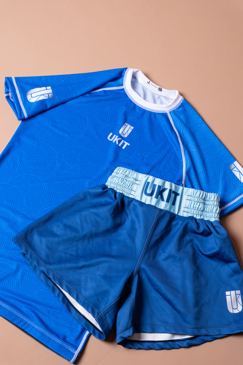 BLUE FLOW RASHGUARD