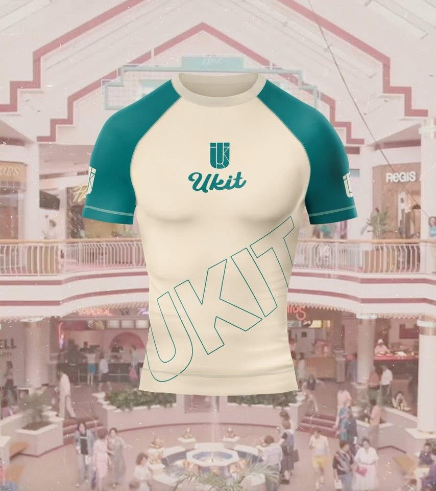 KIDS CLASSIC  GREEN RASHGUARD