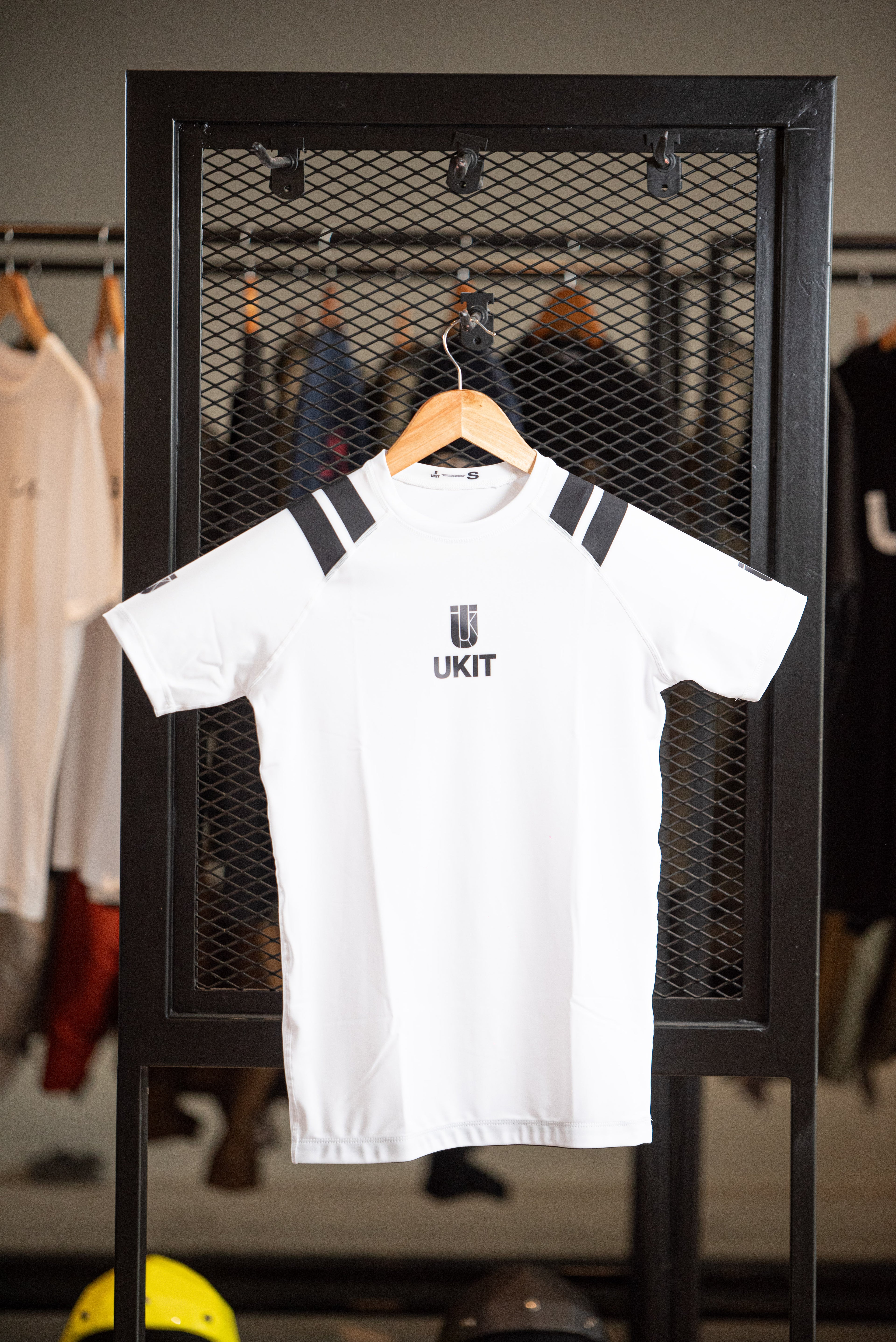 OTS RANKED WHITE RASHGUARD