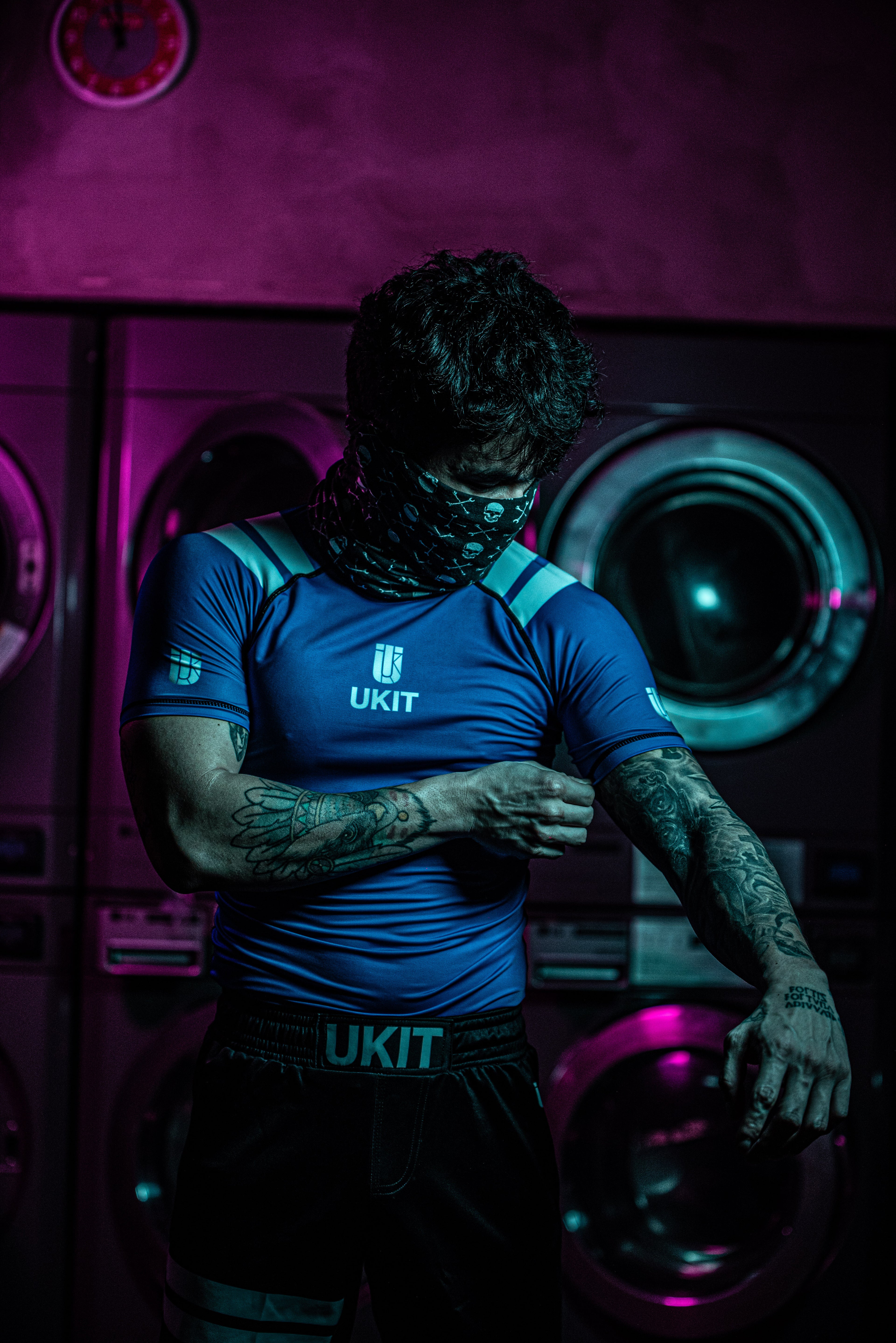 OTS RANKED PURPLE RASHGUARD