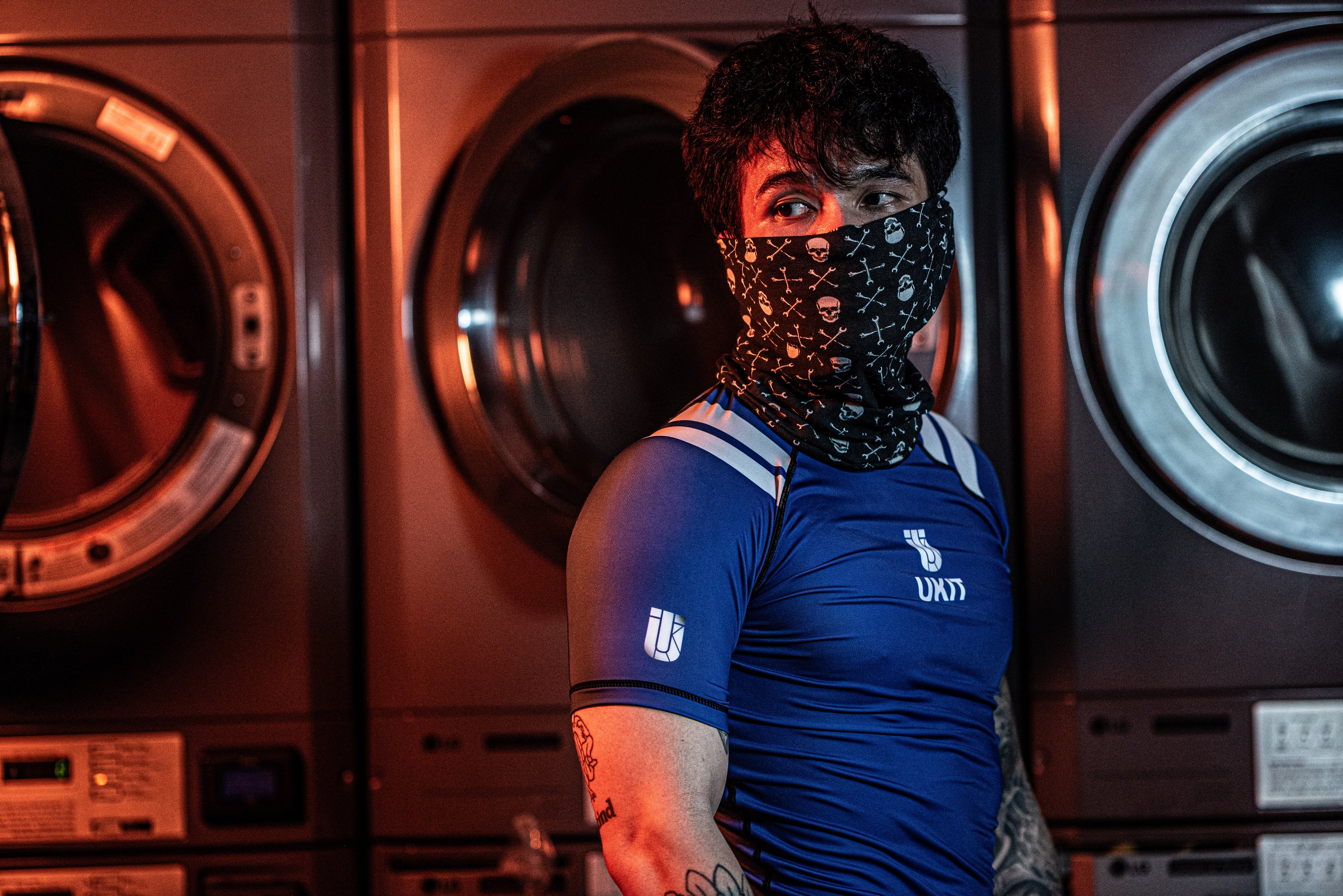 OTS RANKED BLUE RASHGUARD