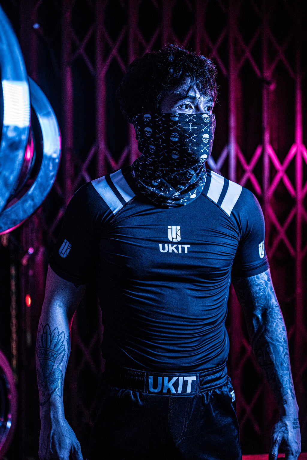 OTS RANKED BLACK RASHGUARD