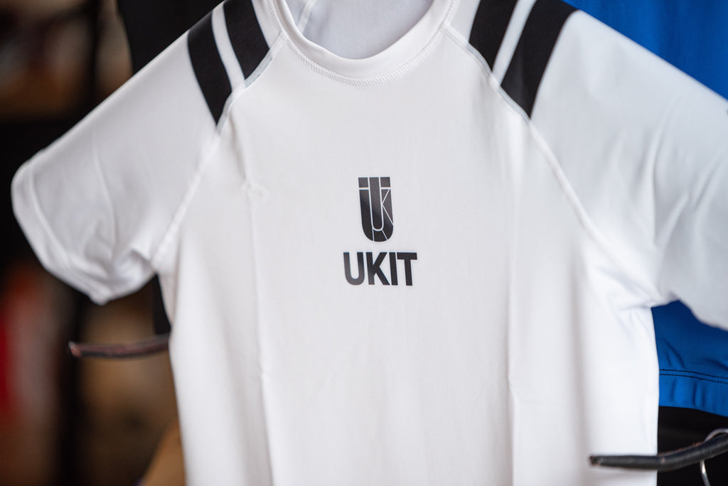 OTS RANKED WHITE RASHGUARD