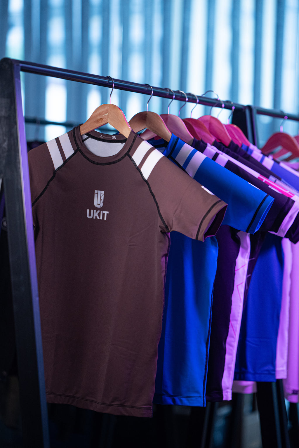 OTS RANKED BROWN RASHGUARD