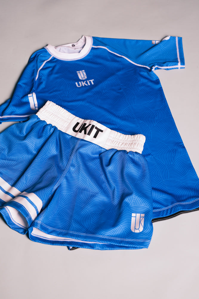 BLUE FLOW RASHGUARD