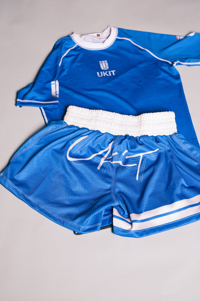 BLUE FLOW HYBRID SHORTS