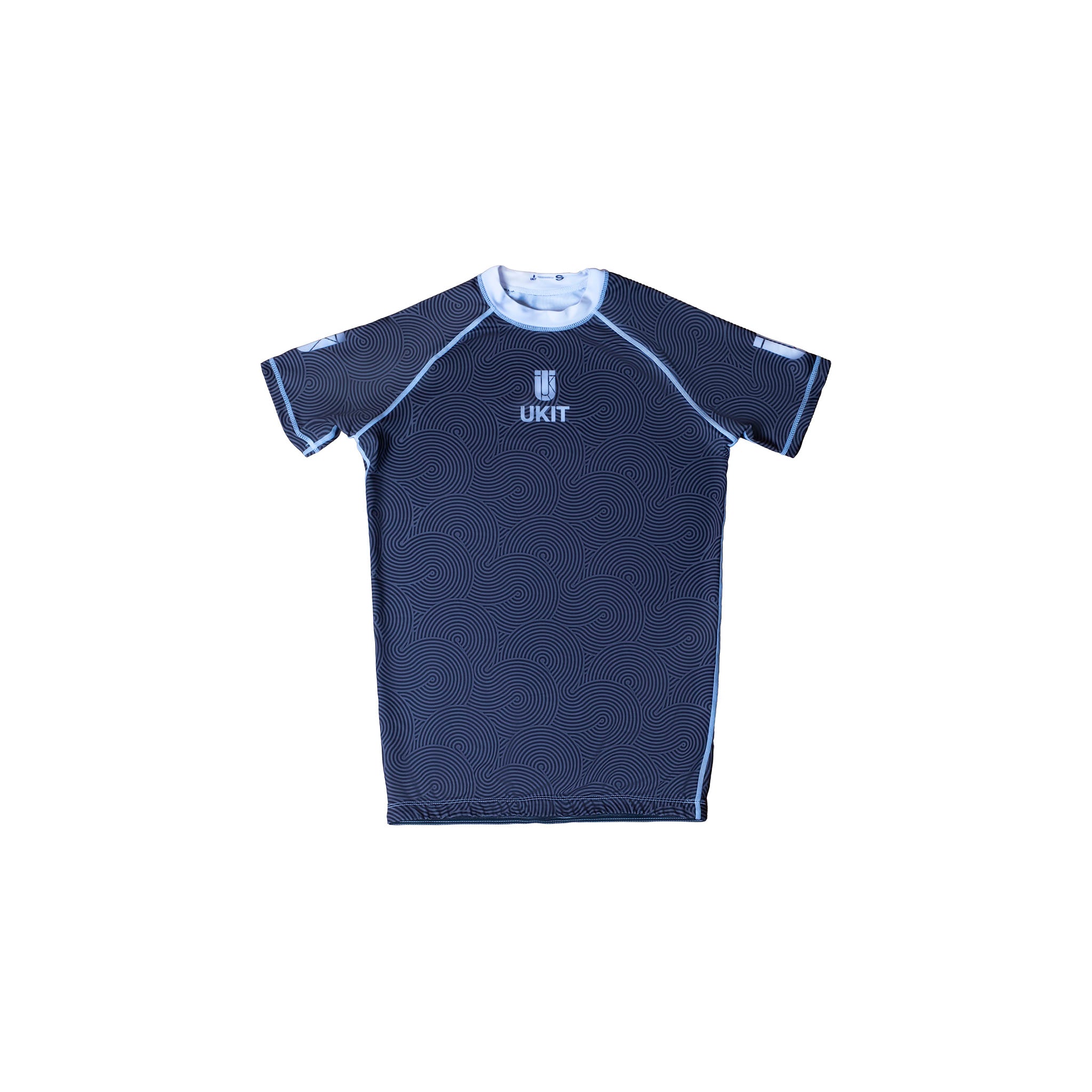 BLACK FLOW RASHGUARD