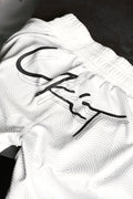 WHITE FLOW HYBRID SHORTS