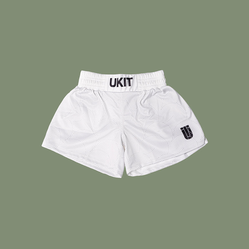 WHITE FLOW HYBRID SHORTS